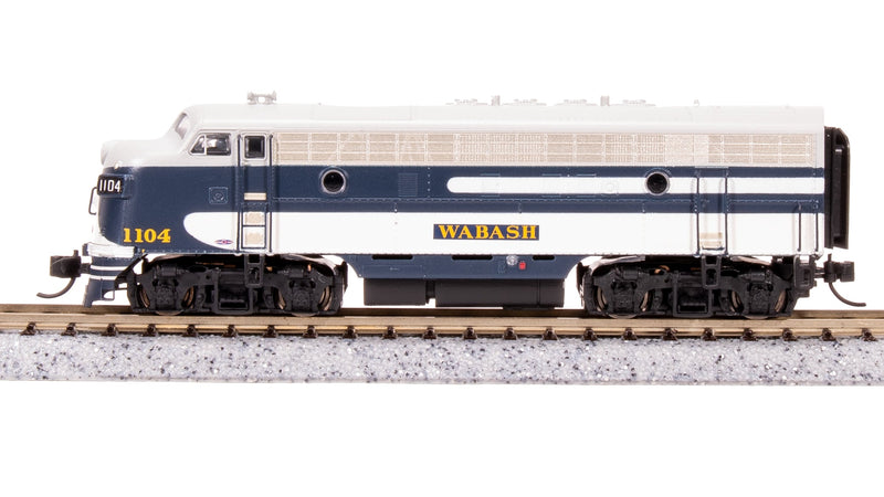 BLI 9098 EMD F7A, WAB 1104, As-Delivered, No-Sound / DCC-Ready, N