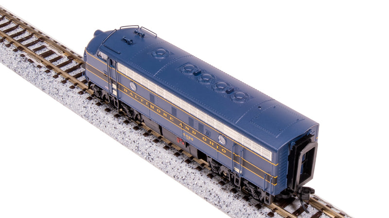 BLI 9074 EMD F7A, B&O 4500, Blue/Black/Gold, No-Sound / DCC-Ready, N