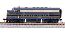 BLI 7766 EMD F7A, B&O 4500, Blue/Black/Gold, Paragon4 Sound/DC/DCC, N