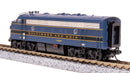 BLI 7766 EMD F7A, B&O 4500, Blue/Black/Gold, Paragon4 Sound/DC/DCC, N