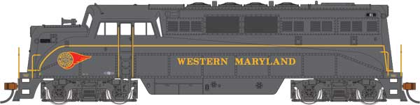 Bachmann 69154 EMD BL2 - DCC -- Western Maryland