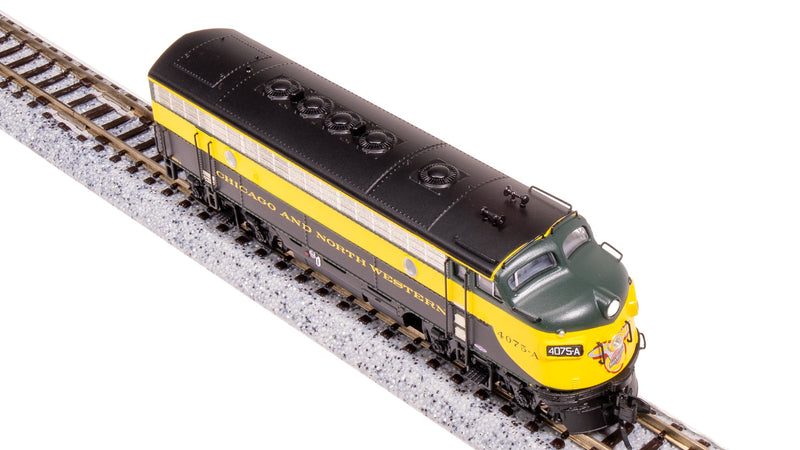 BLI 7768 EMD F7A, CNW 4075C, As-Delivered, Paragon4 Sound/DC/DCC, N