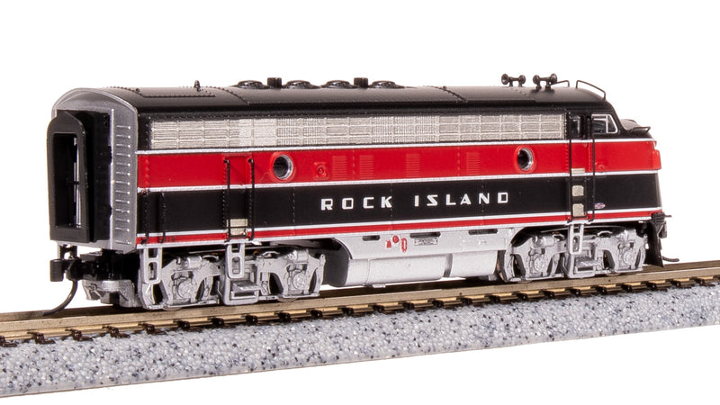 BLI 7769 EMD F7A, CRIP 115, Red/Black w/ Aluminum Trucks, Paragon4 Sound/DC/DCC, N