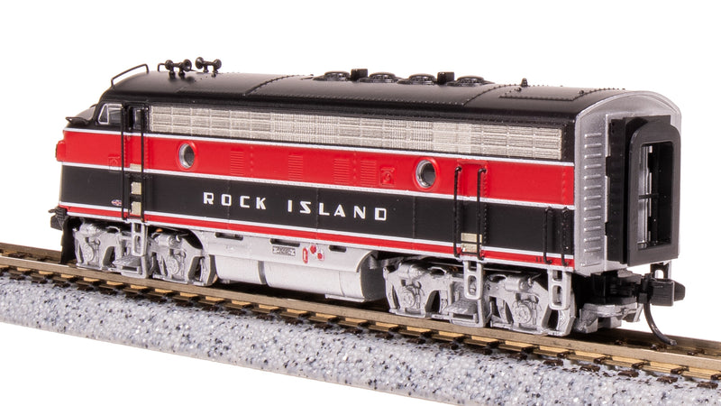 BLI 7769 EMD F7A, CRIP 115, Red/Black w/ Aluminum Trucks, Paragon4 Sound/DC/DCC, N