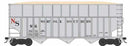 Bowser 43440 HO 70-Ton Ribbed-Side Wood Chip Hopper with Ribbed Side Extensions - Ready to Run -- Original Norfolk Southern