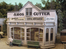 Bar Mills Scale Model Works HO 462 Amos Cutter General Merchandise Kit, 8 x 7" 20.3 x 17.8cm