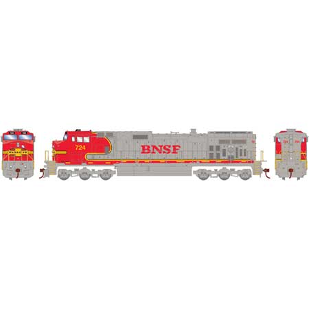 Athearn HO 78064 Dash 9-44CW, Burlington Northern Santa Fe (Warbonnet)