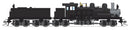BLI 8258 Class D 4-truck Shay, Unlettered, Painted Black, No-Sound / DCC-Ready, HO