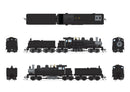 BLI 8258 Class D 4-truck Shay, Unlettered, Painted Black, No-Sound / DCC-Ready, HO