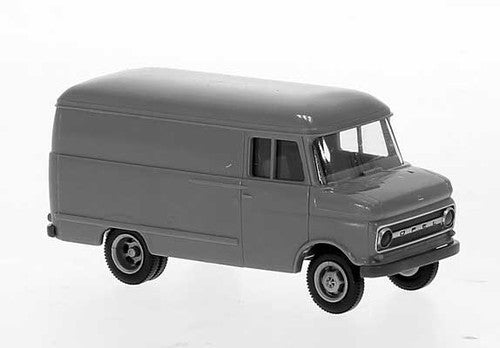 Brekina HO 10209 1966 Opel Blitz Cargo Van Kit, Undecorated