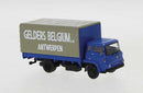 Brekina HO 35905 1960 Bedford Low-Side Truck with Canvas Cover, Gelders Antwerpen