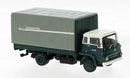 Brekina HO 35906 1960 Bedford Low-Side Truck with Canvas Cover, Robotron