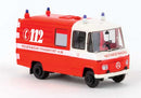 PREORDER Brekina HO 36934 1968-1986 Mercedes-Benz L 508 Ambulance, Frankfurt, Germany | 28.04