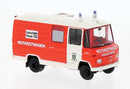 PREORDER Brekina HO 36935 1968-1986 Mercedes-Benz L 508 RTW Ambulance, Hattingen, Germany | 27.19