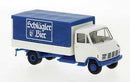 Brekina HO 37734 1970 Steyr 590 Low-Side Deilvery Truck with Tarp Cover, Schlagler Bier
