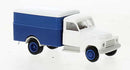 PREORDER Brekina HO 37148 1950-1960 Hanomag L 28 Rounded Box-Body Delivery Truck, White, Blue | 13.59
