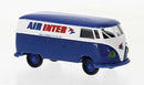 Brekina HO 32762 1960-1963 Volkswagen T1b Kasten Cargo Van, AirInter Gelbe Scheinwerfer | 19.54