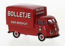 PREORDER Brekina HO 32851 1960-1963 Volkswagen Pritsche T1b Crew-Cab Pickup with Large Cover, Bolletje | 28.04
