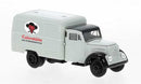 PREORDER Brekina HO 30729 1950s Robur Garant Rounded Box-Body Delivery Truck, Leckermaulchen | 22.09