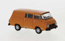 Brekina HO 30804 1969 Skoda 1203 Half-Passenger Van, Orange