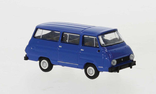 Brekina HO 30800 1969 Skoda 1203 Passenger Van, Blue