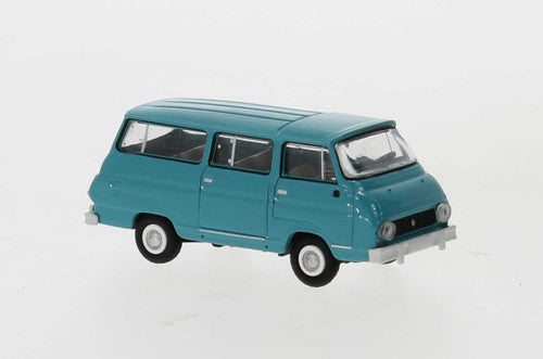 Brekina HO 30801 1969 Skoda 1203 Passenger Van, Turquoise