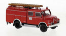 PREORDER Brekina HO 45131 1960 MAN 450 HA TLF 16 Fire Truck, Red | 40.79