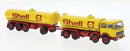 PREORDER Brekina HO 58553 1960s Fiat 690 Millepiedi Tank Truck and Trailer, Shell | 53.54