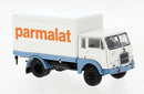 PREORDER Brekina HO 58610 1962 Fiat 642 Rounded Box-Body Delivery Truck, Parmalat | 33.14
