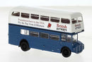 PREORDER Brekina HO 61118 1954 Routemaster Double-Deck Bus, London, England | 45.04