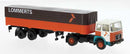 PREORDER Brekina HO 78162 1968 MAN F7 Tractor with Low-Side Covered Trailer, Lommerts | 45.89