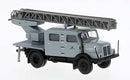 PREORDER Brekina HO 71768 1960s IFA S 4000-1 Crew Cab Service Truck with Ladder, Deutschen Post | 38.24
