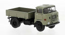 PREORDER Brekina HO 71250 1965 IFA W 50 Zugmaschine Low-Side Truck, Green | 28.04
