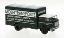 PREORDER Brekina HO 71856 1957-1987 Skoda-LIAZ 706 Rounded Box Truck, KVK Rostock | 28.04