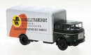 PREORDER Brekina HO 71858 1957-1987 Skoda-LIAZ 706 Rounded Box Truck, VEB Handelstransport Rostock | 28.04