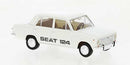 PREORDER Brekina HO 22419 1968 Seat 124 Sedan, White, Black | 19.54
