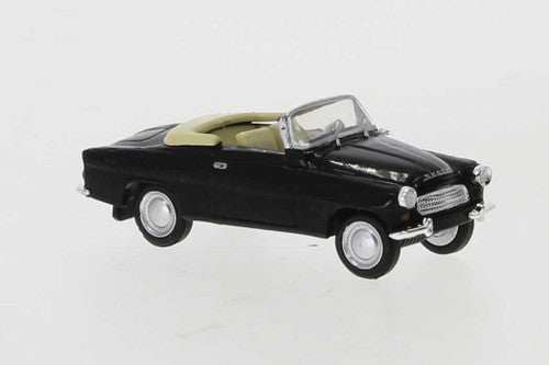 Brekina HO 27438 1959-1964 Skoda Felicia Convertible, Black