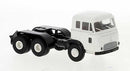 Brekina HO 83227 1964 Magirus Pluto 3-Axle Tractor Only, White