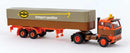 PREORDER Brekina HO 85673 1972 Volvo F89 Tractor with Low-Side Trailer & Cover, Datra | 41.64