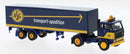 PREORDER Brekina HO 85675 1972 Volvo F89 Tractor with Van Trailer, ASG | 41.64