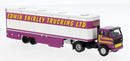 PREORDER Brekina HO 85682 1972 Volvo F89 Tractor with Large Van Trailer, Edwin Shirley Trucking | 44.19