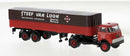 PREORDER Brekina HO 85228 DAF DO 2000 Semi Tractor with Low-Side Trailer and Cover, Steef van Loon | 38.24