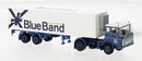 PREORDER Brekina HO 85291 1960s DAF FT 2600 Tractor with Reefer Trailer, Blue Band Binfurst | 38.24