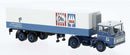 PREORDER Brekina HO 85290 1960s DAF FT 2600 Tractor with Reefer Trailer, Binfurst/Iglo | 38.24