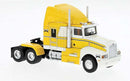Brekina HO 85927 1984 Kenworth T600 Sleeper-Cab Tractor Only, Yellow, White