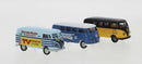 Brekina HO 90493 1960 Volkswagen T1b Van Set: Oxford Radio TV, VW Service, Afrika (3)