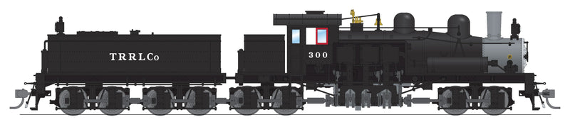 PREORDER BLI 7824 Class D 4-truck Shay, Red River Lumber