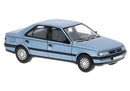 PREORDER Brekina HO PCX870746 Peugeot 405, Assembled, Light Blue