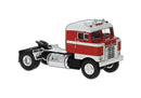 Brekina HO 85956 1950 Kenworth Bullnose Tractor Only, Assembled, Red, White