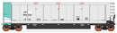PREORDER Intermountain HO 4404009 AeroFlo Coal Gondola II, Value Line, Canadian Pacific (Ex-LUSX Style 1, aluminum, green)